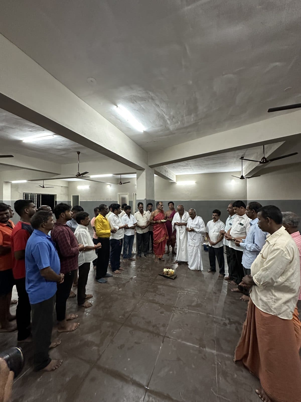 Evening aarti ceremony