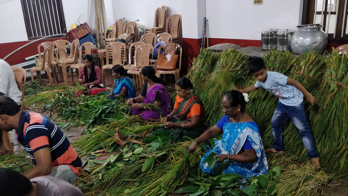 Ganeshotsava – festival preparations